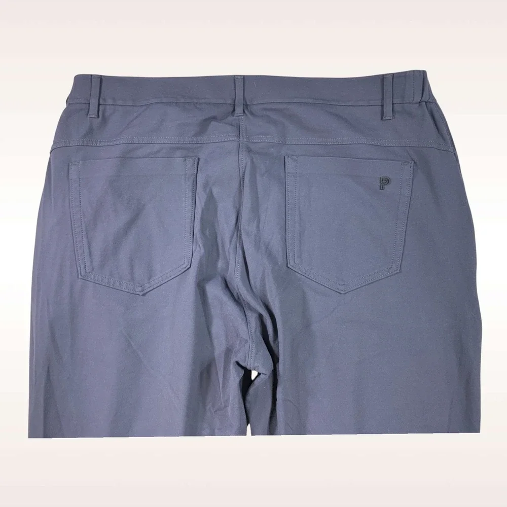 Public Rec Gamechanger‎ Pants Mens 40x28 Blue Straight Tech Stretch 5-Pocket